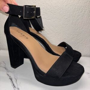 Torrid Black platform heels